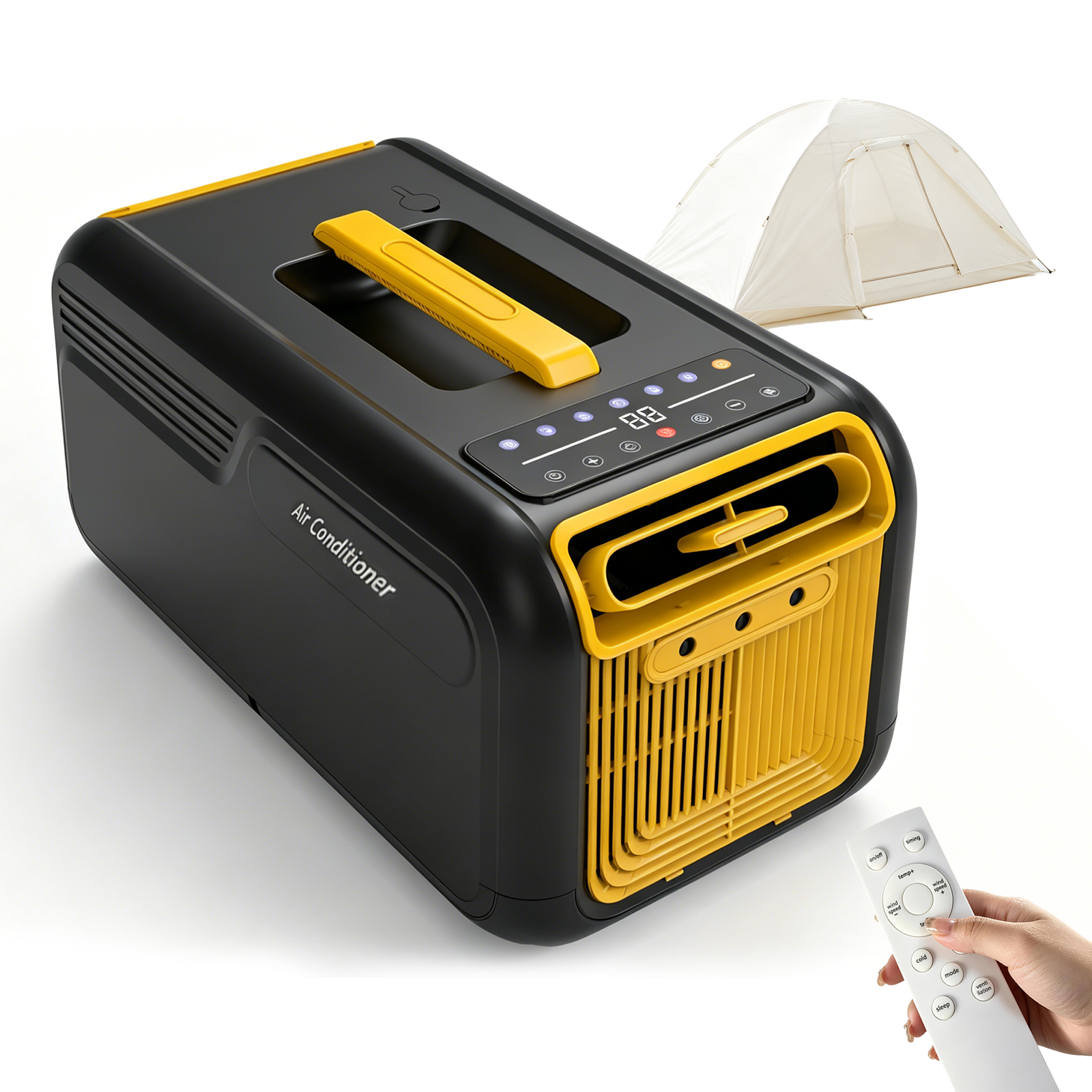 iHooToo Portable Tent Air Conditioner with Heat, 5000BTU Cooling and 3