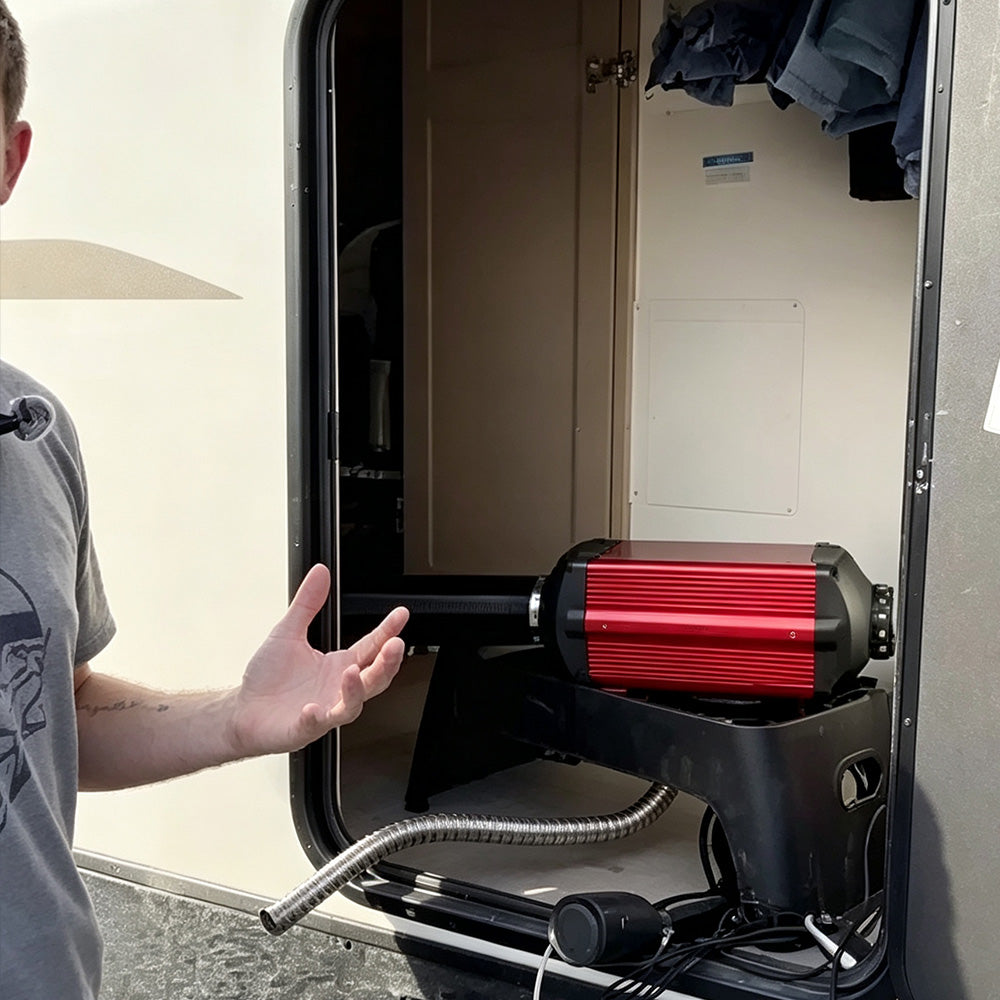RV Winter Heating Showdown: Heat Pump vs. PTC-Only AC vs. Dual Brushless Diesel Air Heater