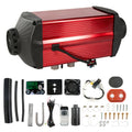 12V 5KW Dual Brushless Diesel Heater With 2.6Gal Fuel Tank,Auto Start-stop,Thermosta,Remote Control Diesel Air Heater For Rvs,Vans,Trucks,Campers,Cars,Boats,Vehicles,Suitable for High-altitude Use - iHooTooPro